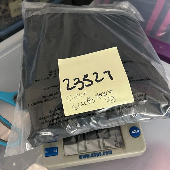 Flog Pants 28 Black Pull-On Stretch Coated Skinny Trousers Israel Dressy Casual - Picture 13 of 15